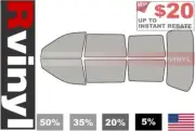 Rtint Precut Window Tint Kit for Mitsubishi Expo 1992-1995 Tinting Films (for: Mitsubishi)