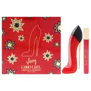 Very Good Girl by Carolina Herrera for Women - 2 Pc Gift Set 1oz EDP Spray, 0.34oz EDP Roll-On Vial (Mini)