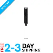 Battery Operated Handheld Milk Frother - Create Rich Coffee Froth in Seconds
