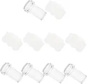 Mikinona Manicure Art Stamper Set 5pcs Nail Art Stamper with Scraper for Beginners Professionals