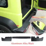 Alloy Black Rear Bumper Protector Guard Panel Cover Fit For Suzuki Jimny 2019-20