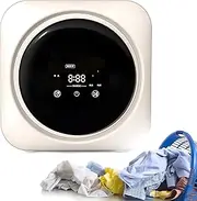 Mini Underwear Washing Machine, 3.5L Wall-Mounted Electric Washing Machine, Fully Automatic Small Sock Washing Machine, Compact Washer with Spin Dryer, for Apartment Laundry Desktop