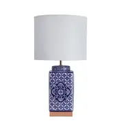 Xeno Blue Oriental Ceramic Table Lamp