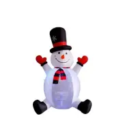 Jeco CHD-OD036 8 ft. Inflatable Snowman with Rotating Light