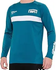 [100%] R-Core MTB Jersey Long Sleeve Turquoise Size L