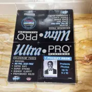 Vtg 1994 Ultra Pro Platinum Hologram 1 Pocket Page Album 100 Pages Open Box