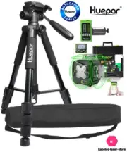 Lot Level Laser Huepar S03CG Bluetooth 3D Green Battery+Tripod+LR5-RG