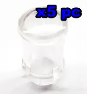 From OZ Quality 5PC 3MM LED LIGHT CAP PROTECTOR PIPE CLEAN COVER FOR DIODE +F.P!