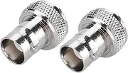 SMA Female to BNC Female Adapter Connector Stable Adaptation Smooth Telecommunication Radio Frequency Applications
