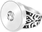 ANDANTE Chunk Ring for Chunks Click Buttons Press Studs 18 - 20 mm Compatible with All Chunk Manufacturers