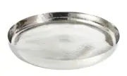 Hammer Tray Heim Concept Africana Tray 12.5" diameter Silver Brand New