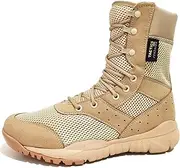 [NC] Summer Breathable Men's Combat Boots High-top Tactical Boots Desert Combat Boots Ultralight Breathable Boots