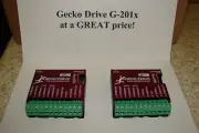 Two CNC Geckodrive G-201X 3 YEAR WARRANTY step motor Drivers WITH EXTRAS G-201