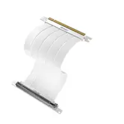 Antec Adjustable Vertical PCI Bracket withPCI-E 4.0 Cable Kit White (200mm) x 16 Speed, Gold Plated RTX 4050 / 4060 / 4070 and AMD 6000 series