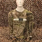NEW HK Army Long Sleeve OG Paintball T-Shirt - RealTree/Black/White - XL