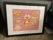 Strawberry Shortcake Paper Doll Art! Unique!