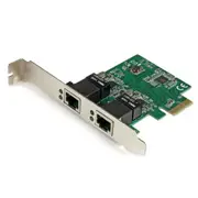 StarTech.com ST1000SPEXD4 2 Port Gigabit PCI Express Network Card [ST1000SPEXD4]