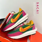 [二手] SACAI X NIKE LD WAFFLE VAPORFLY 紫綠桃紅聯名款男女款 23.5CM BV007