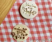 You're an Angel Stamp Embosser Cookie Cutter Pastry Fondant Dough Biscuit