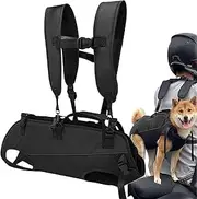 Dog Hiking Backpack | Adjustable Portable Horizontal Dog Carrying Sling,Wearable Pet Collars & Accessories for Front Support Hiking Travel Biking Cycling