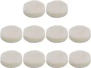uxcell 10pcs Wool Buffing Pads, 3 inch Polishing Pad Car Auto Buffing Pads Wool Polishing Buffing Pad Hook and Loop for Car Polishing, Buffing and Cutting