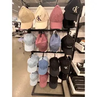 Calvin Klein 代購 大CK經典logo 刺繡CK字樣 鴨舌帽 棒球帽 遮陽帽 登山帽 帽子 休閒帽