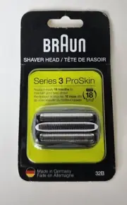 Braun Series 3 ProSkin 32B Replacement Shaver Head Made In Germany - NEW