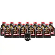 Motul + OEM Engine Oil Change Kit (5W30) (13 Liter) (ECO-LITE 8100)