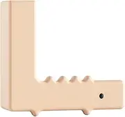 LeoLeoii Corner Protectors for Furniture | Cute Table Corner Guards | Silicone Cute Table Corner Guards, Safety Protectors Protective Silicone Protectors for Table, Kids, Baby (Apricot)
