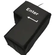 Big Enter Key Pillow Button Usb Huge Enter Stress Reliever Cushion Toy