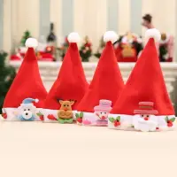 在飛比找樂天市場購物網優惠-圣誕節裝飾平安夜成人兒童圣誕老人帽子麋鹿角頭飾發箍帽派對用品