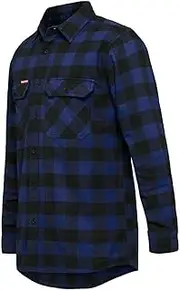 [Hard Yakka] Men's Foundations Long Sleeve Check Flannel Shirt