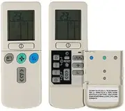 [2 Pack] Remote Compatible for Hitachi Air Conditioner RAR-2P2, RAR-3U1, RAR-3U3, RAS-80YHA