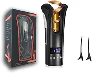 Auto Hair Curler Styler Tools Beach Waves Hair Waving Iron Rotating Ceramic Spin N Curl Air Magic Spiral Curling Irons BlackNwithbox