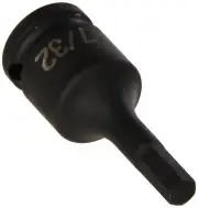 (1907F) 3/8" Drive x 7/32" Hex Driver Socket