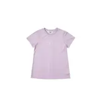 在飛比找momo購物網優惠-【FILA官方直營】KIDS 女童吸濕排汗短袖上衣-紫色(5