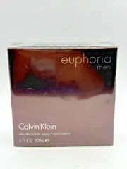 EUPHORIA MEN BY CALVIN KLEIN 30ML EDT SPRAY(NEW WITH BOX & SEALED)
