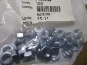 5/16"-24 ASTM A563 Grade A Zinc Finish Steel Jam Nut QTY 50