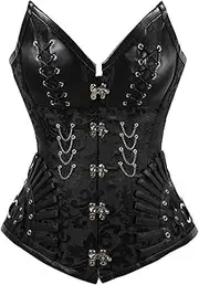 [Generic] Women's Steampunk Corset Gothic Court Shapewear Punk Corset