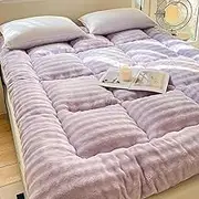 Full Size Mattress, Portable Futon Mattress, Japanese Floor Mattress, Foldable Student Dormitory Mattress, Folding Floor Mattress, Suitable for Tenant Camping Travel Sofa.