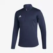 adidas Team Under The Lights L/S Knit 1/4 Zip in Tan Color