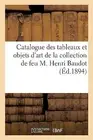 Catalogue Des Tableaux Et Objets d'Art Et de Haute Curiosité: Composant La Coll