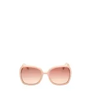 Geometric frame sunglasses 59 Nude