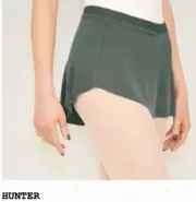 Bullet Pointe Pull on Dance Skirt - Hunter Color - Ladies Medium - NWT