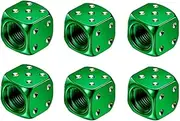 Fit for Ford ST Line Focus X 2 3 Mondeo Fiesta Kuga MK2 MK3 MK4,Tire Valve Stem Caps,6Pcs Universal Aluminium Alloy Valve Stem Caps for Cars,Multicolored