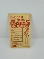 Kadee #9 HO Scale Magne-Matic Couplers w/Draft Gear