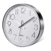 Premium Silver Wall Clock, Wall Decoration, Modern Silent Wall Clock for Home Office Kitchen (25cm