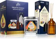 GLADE Aromatherapy 180ml candle and diffuser gift set