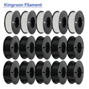 Kingroon 10KG 1.75mm PLA PETG Matte High Speed 10x 1KG Spool 3D Printer Filament