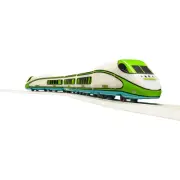 Atlas 15000100 Trainkids HO Gauge Glow in Dark Passenger Train Set